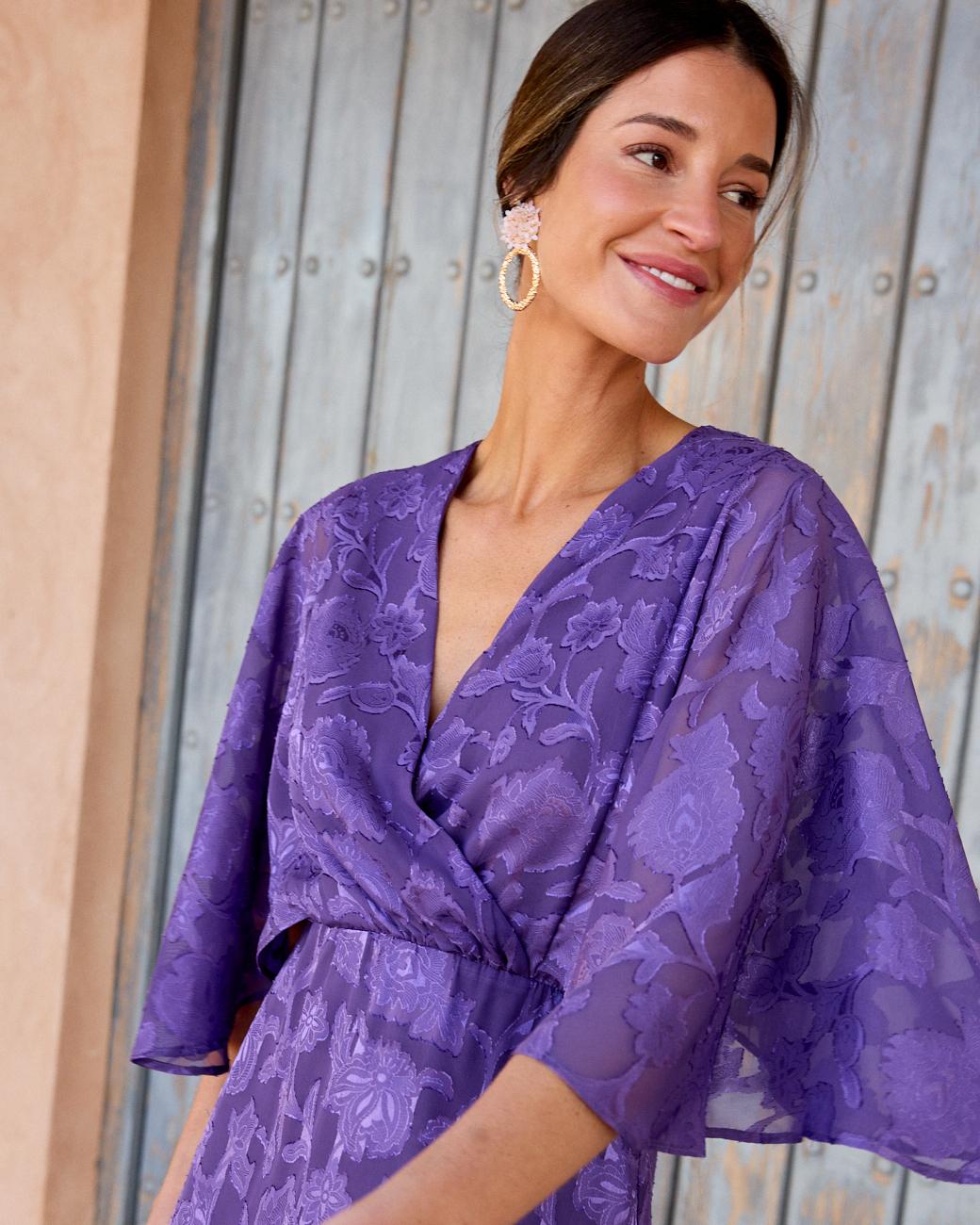 Bedrucktes Kleid Elisabetta