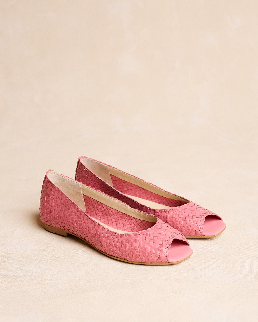Geflochtene Ballerina Rosenda