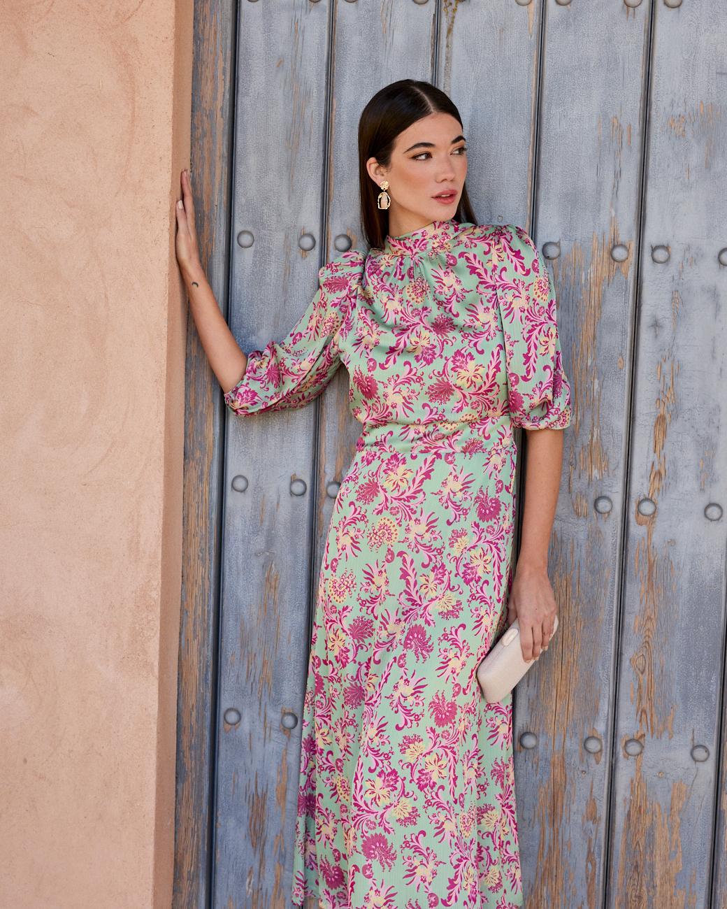 Eliana bedrucktes Kleid