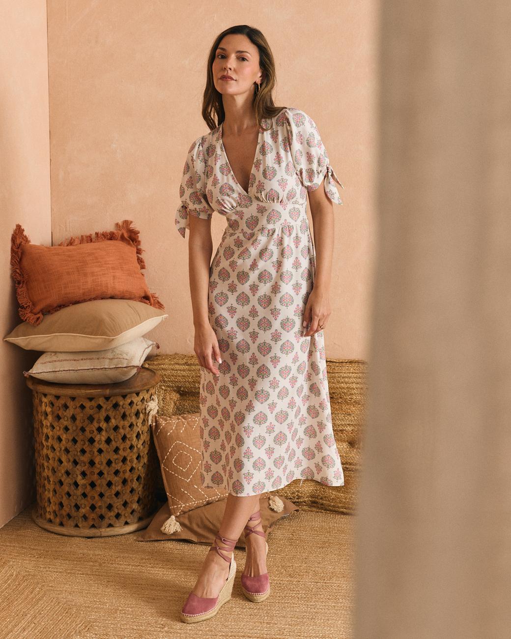 Geometrisches Kleid Caridad