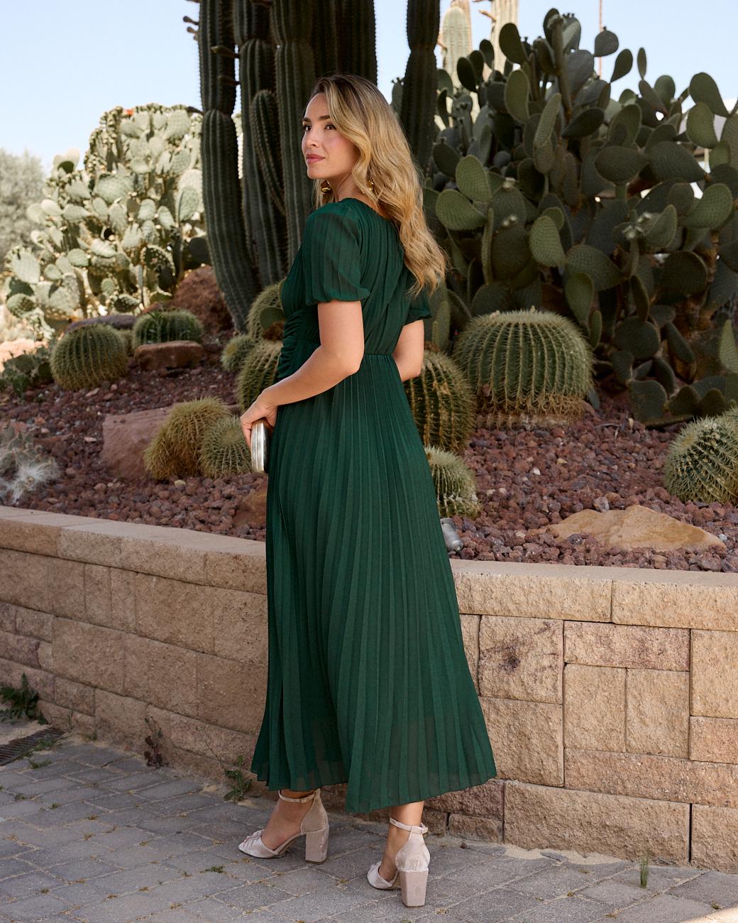 Plissiertes Kleid Eulalia
