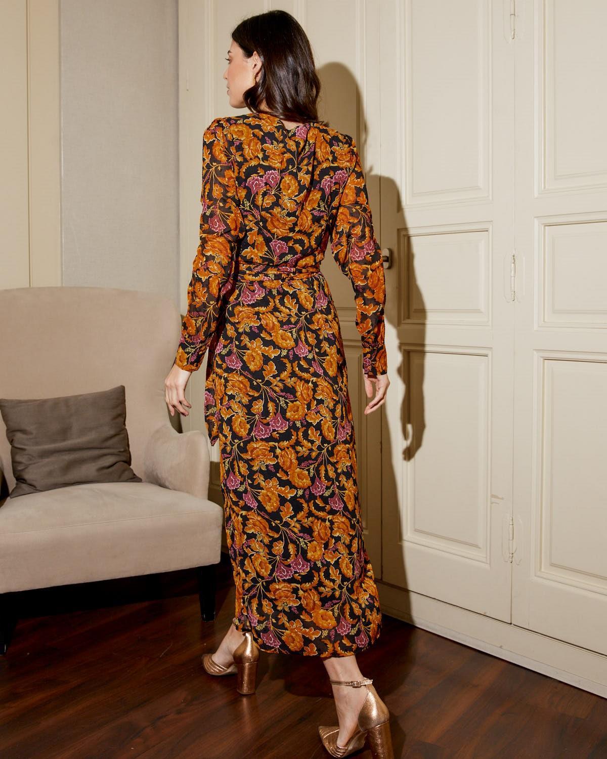 Bedrucktes Kleid Florina