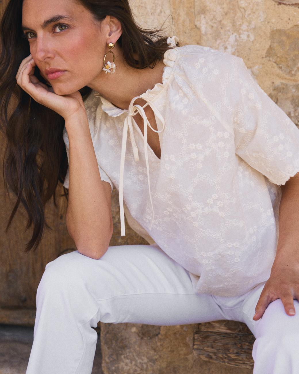 Bluse Plumetti Elana