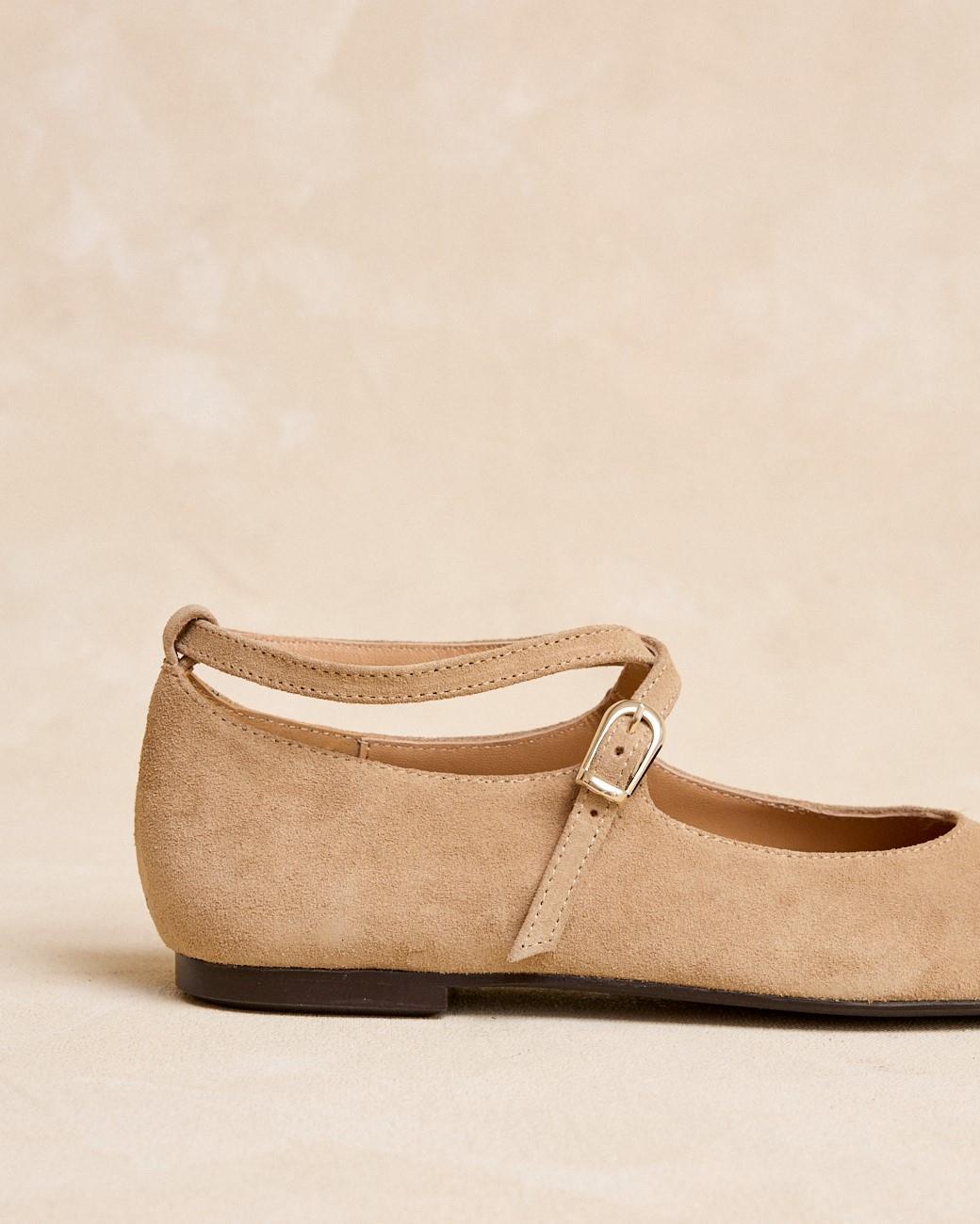 Ballerinas mit Schnalle Novina
