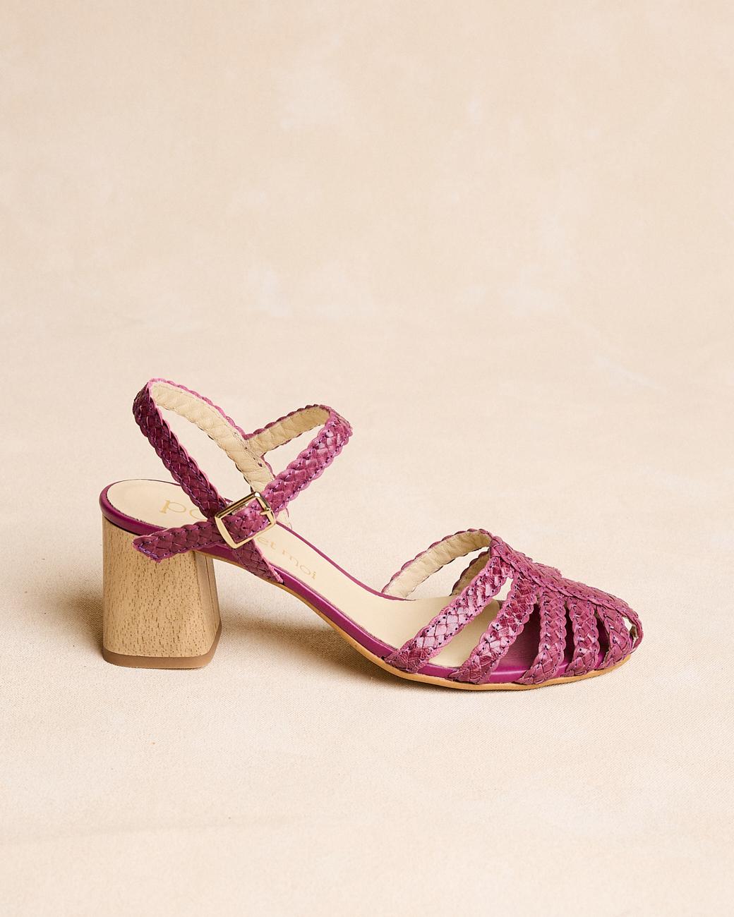 Geflochtene Sandale Zoe
