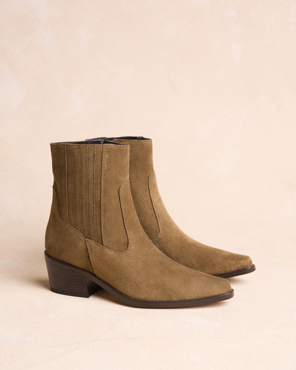Chelsea Stiefeletten mit Absatz