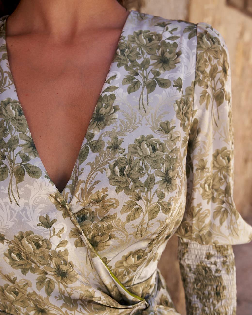 Kleid mit Blumenmuster Moran