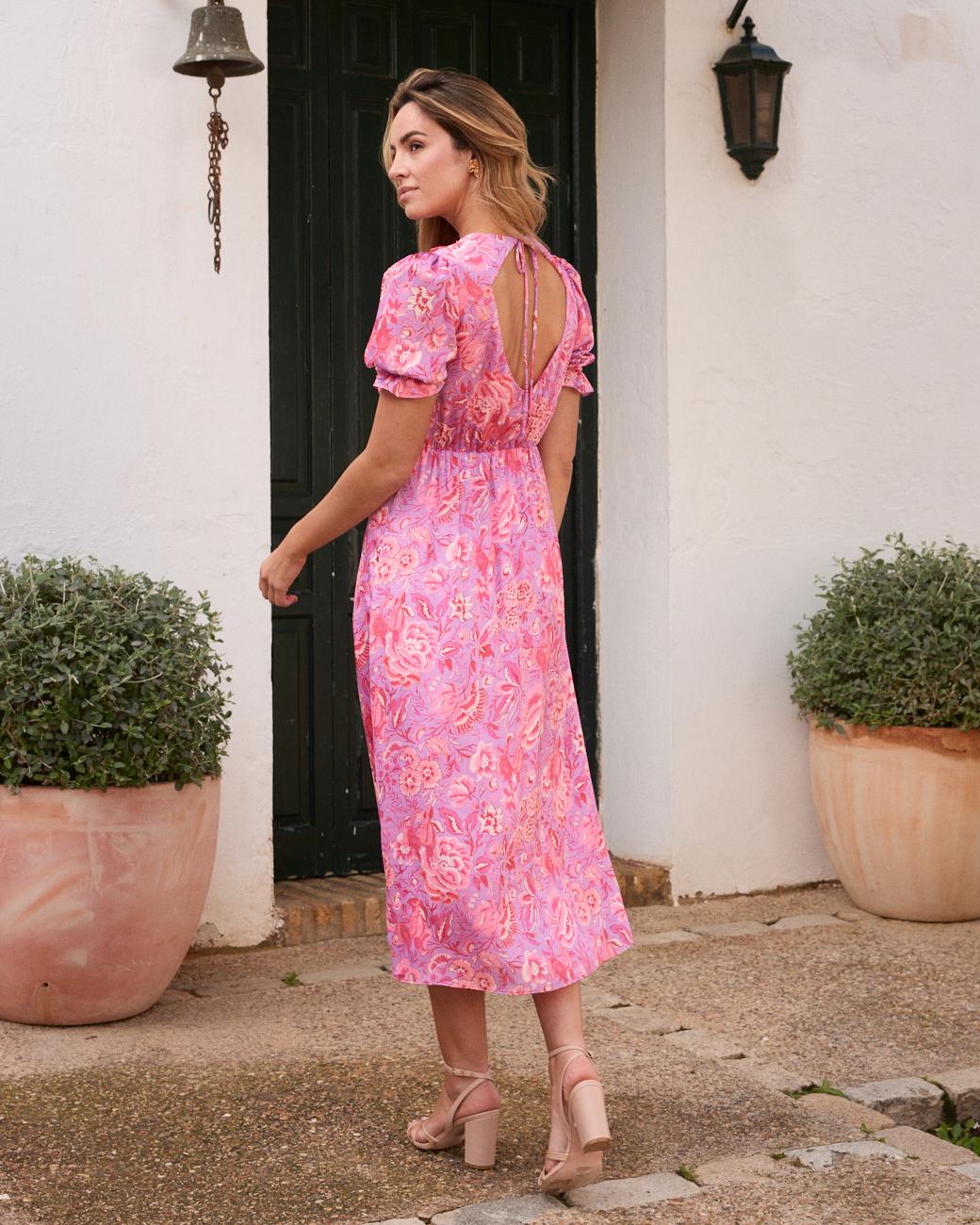 Kleid mit Ärmeln Fez