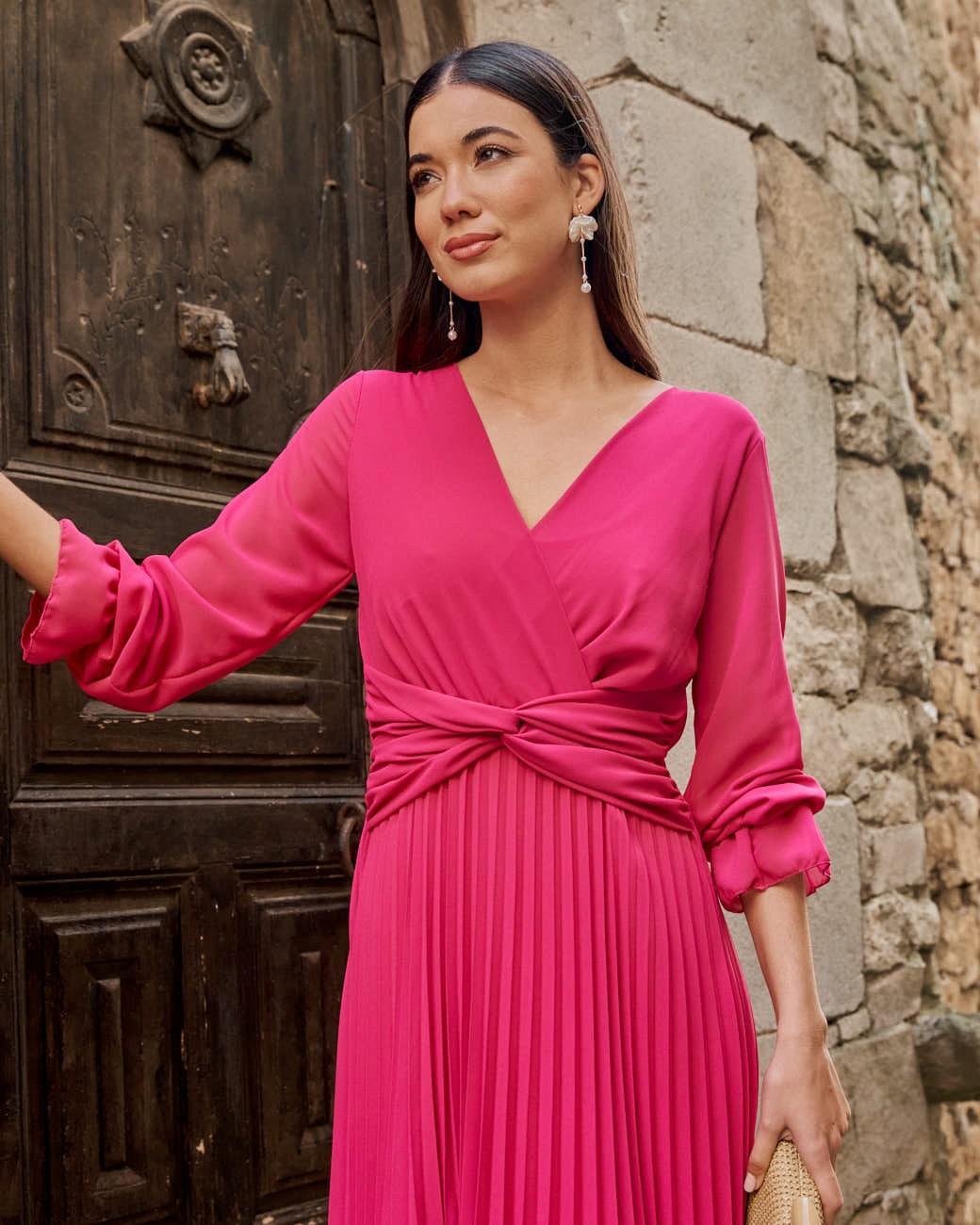 Kleid mit Knoten Izar