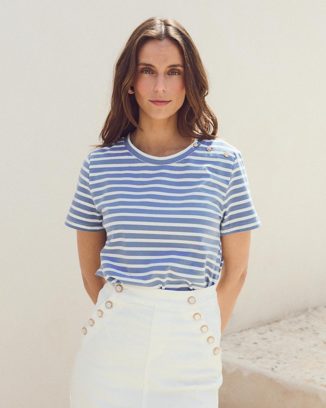 Gestreiftes T-Shirt Alicia