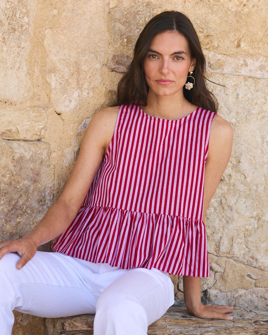 Gestreiftes Top Beatriz