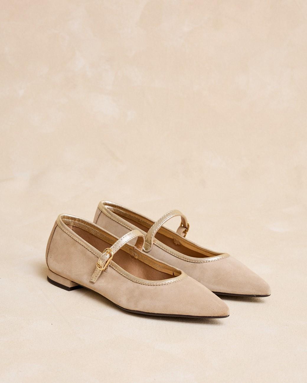 Ballerinas mit Schnalle Emerila