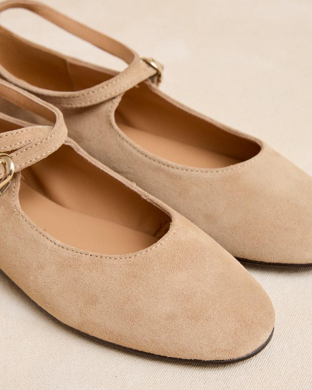 Ballerinas mit Schnalle Novina