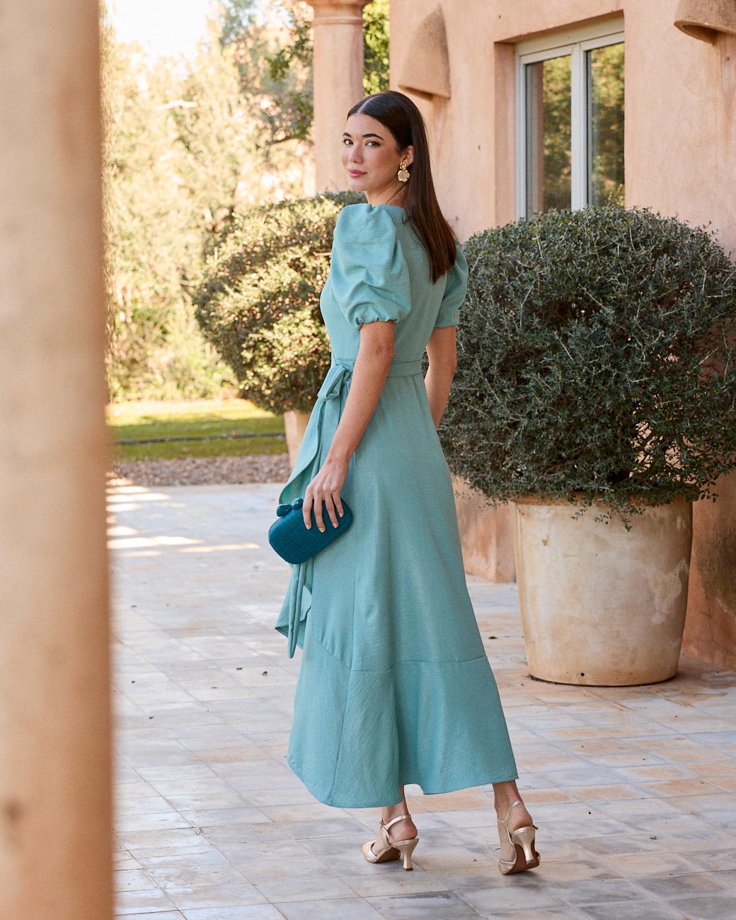 Kleid mit Ärmeln Leane