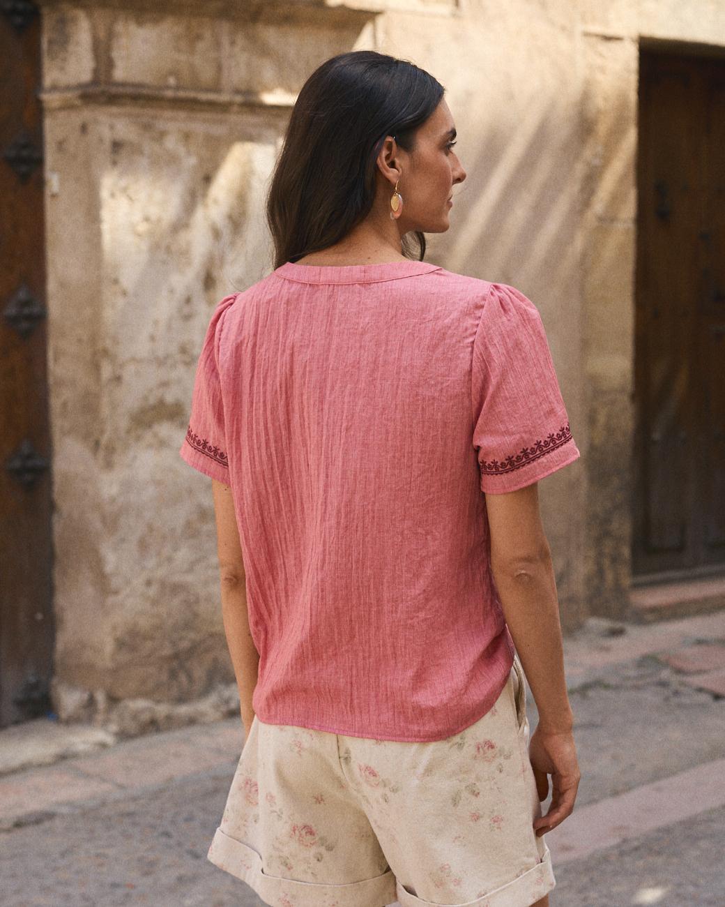 Bestickte Bluse Ramira