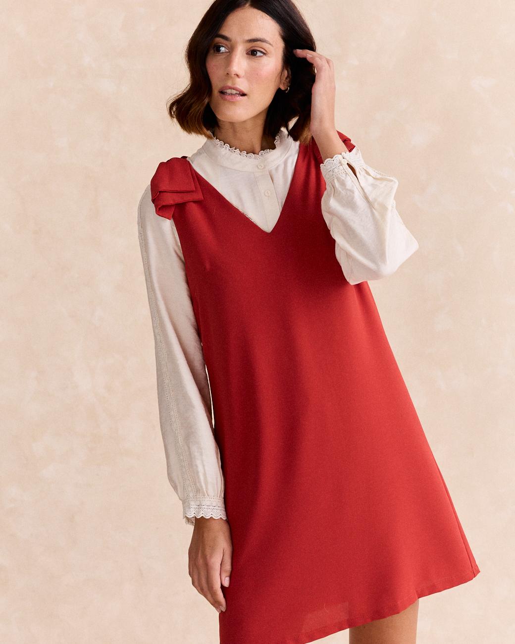 Kleid mit Schleifen Gracia