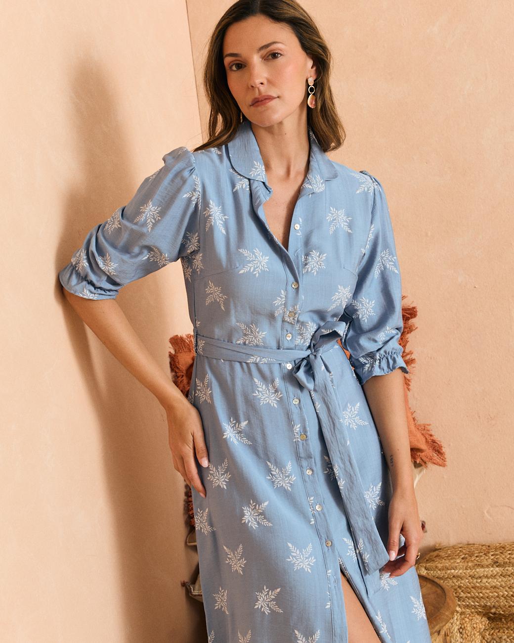 Himmelblaues Kleid Virgi