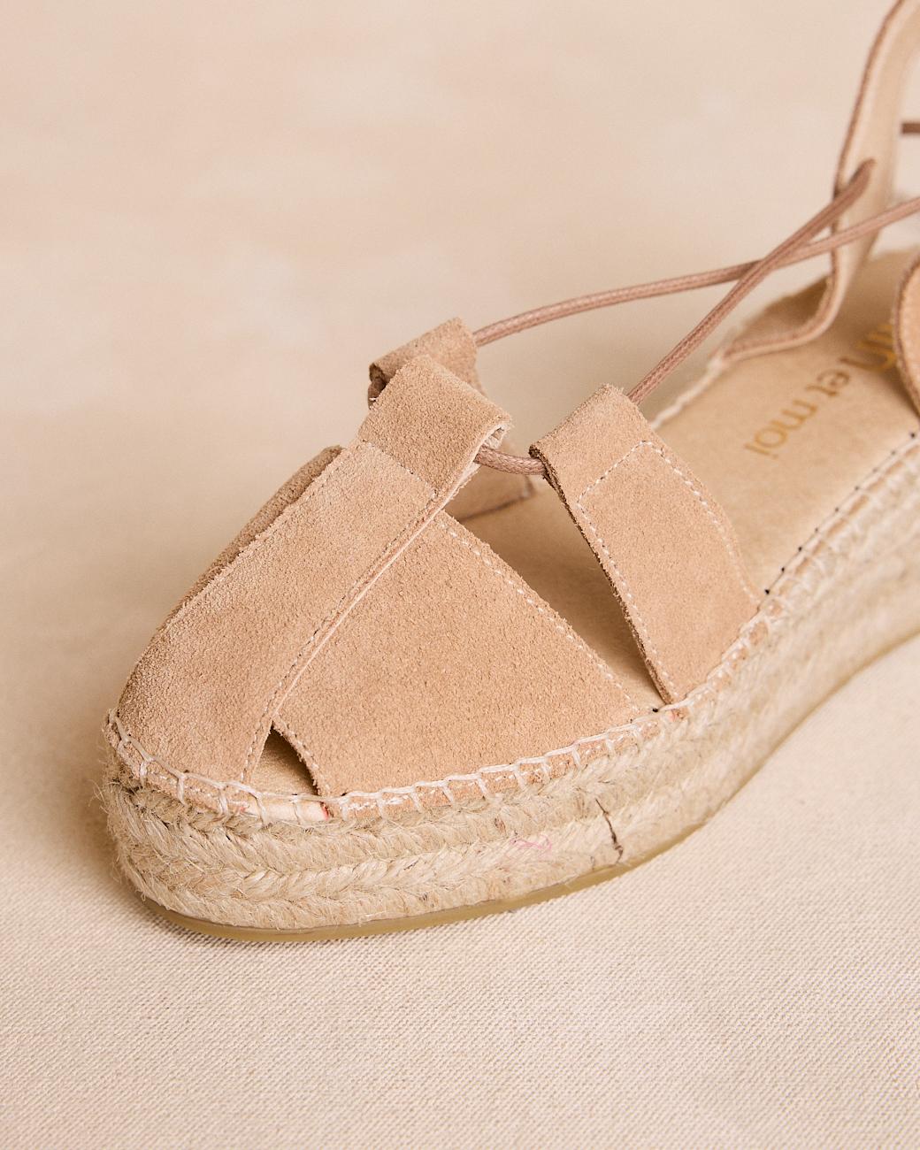 Aurora Velours Espadrilles