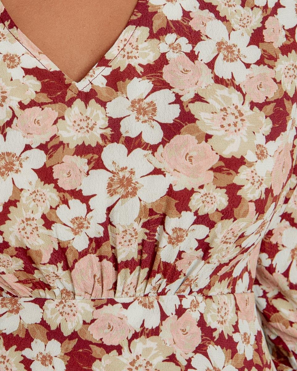 Kleid mit Blumenmuster Sybilla