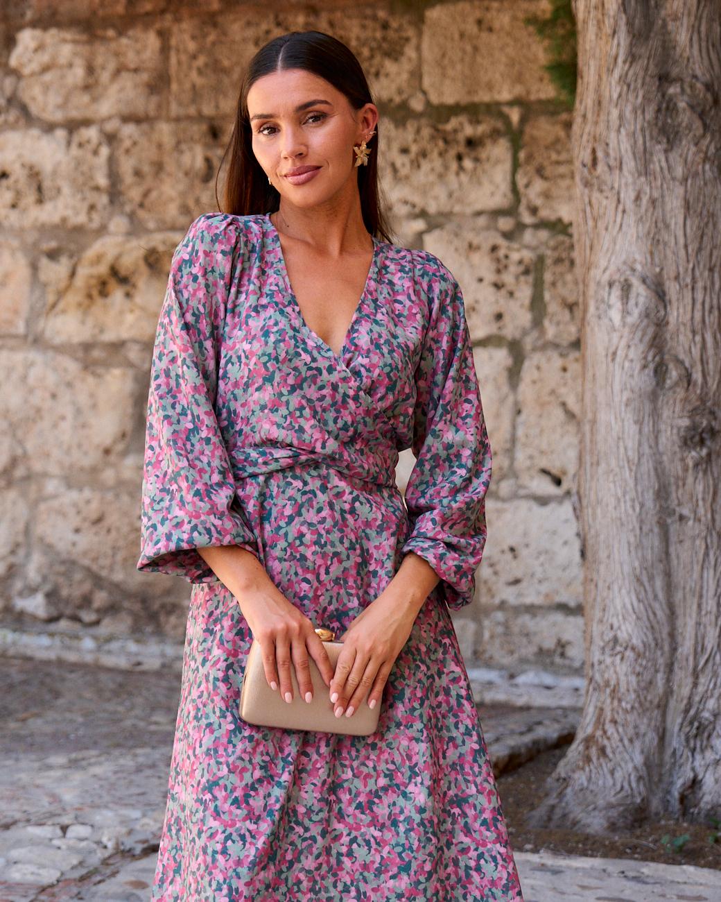 Bedrucktes Kleid Cirla