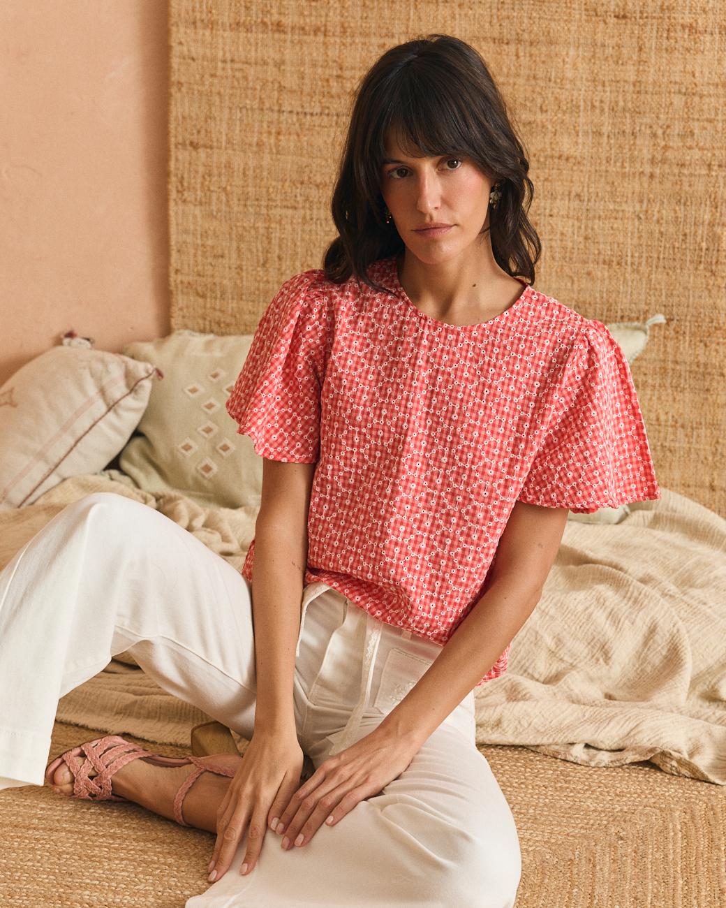 Bluse mit Ärmeln Paula