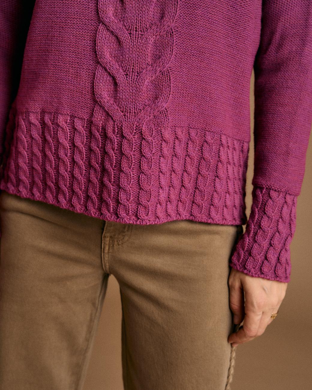 Pullover mit Rundhalsausschnitt Avenisse