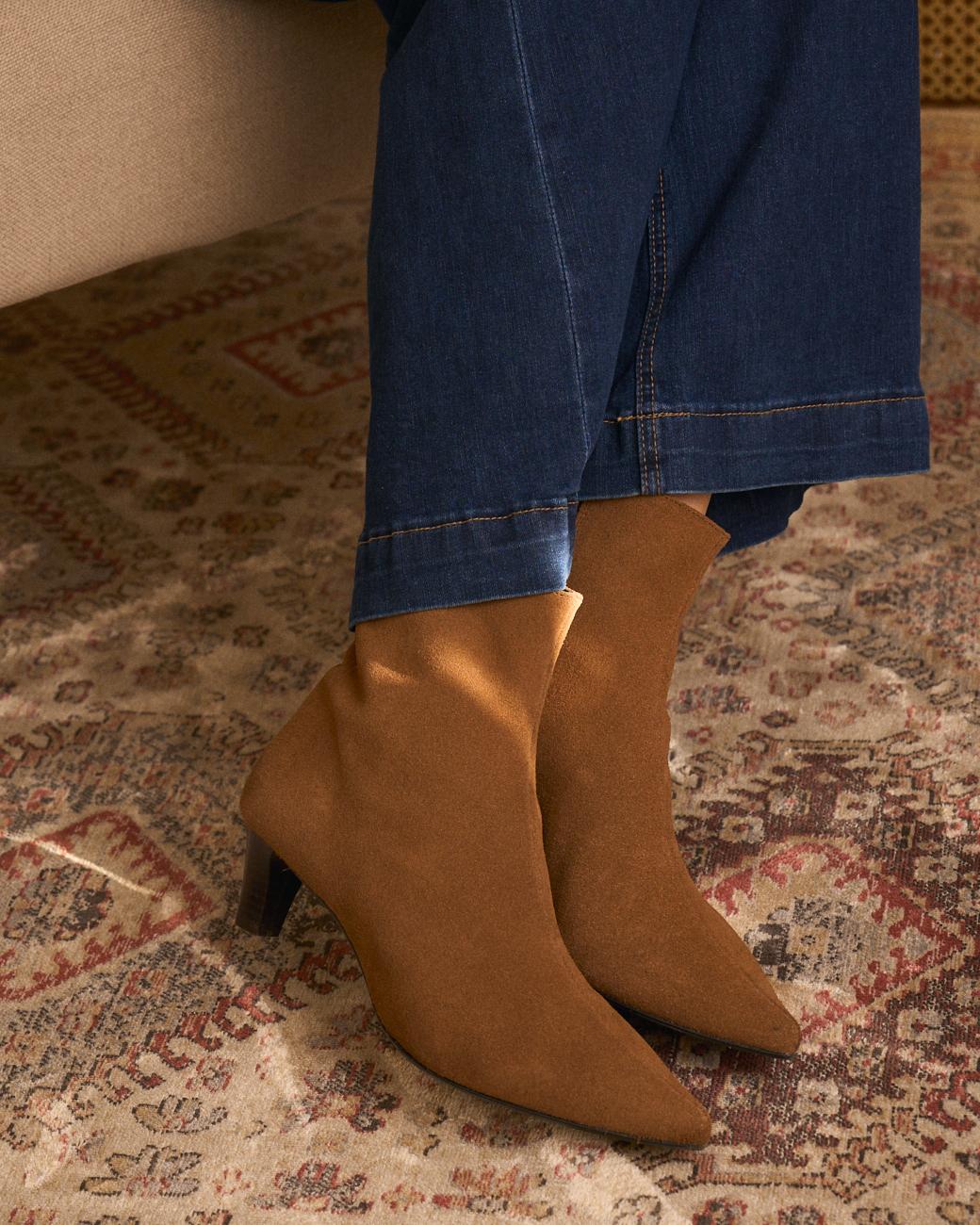 Stiefelette mit Absatz Laura