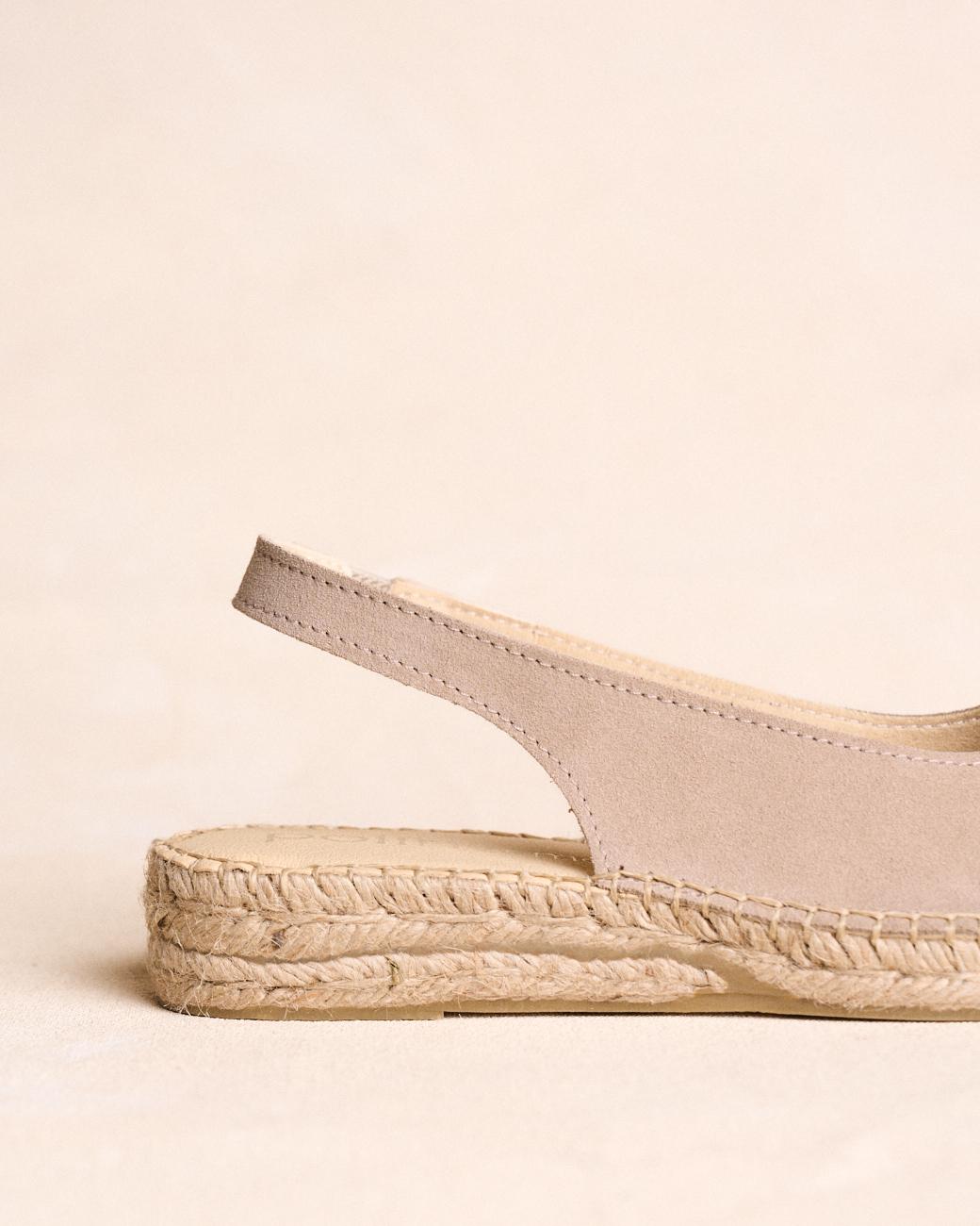 Veloursleder Espadrille Savonna