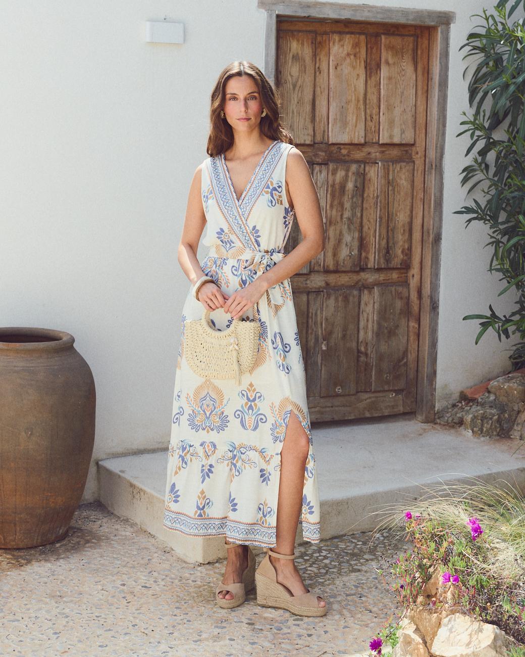 Langes Kleid Estela