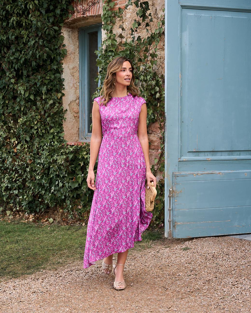 Bedrucktes Kleid Penélope