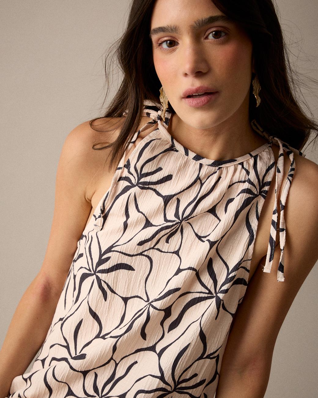 Beiges Kleid Aran