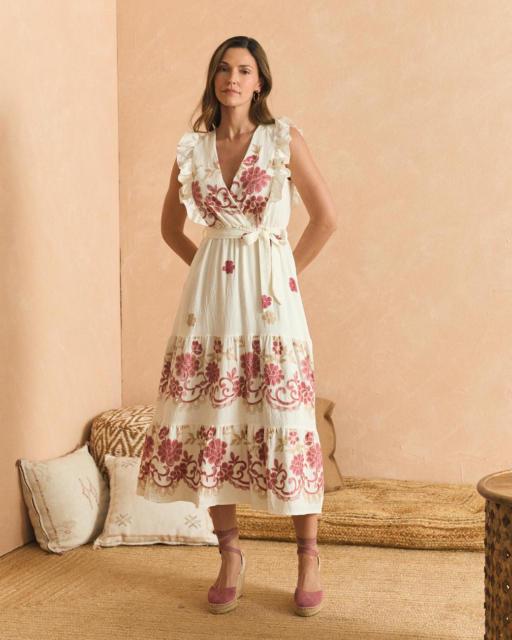 Ailén Blumenkleid