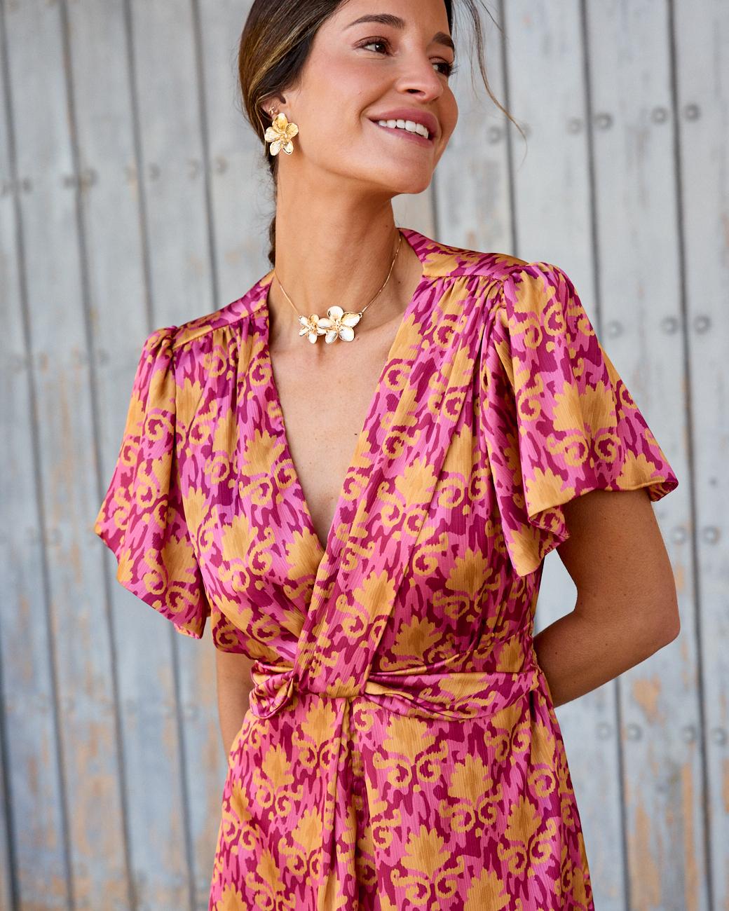 Kleid mit Ausschnitt Nicoletta