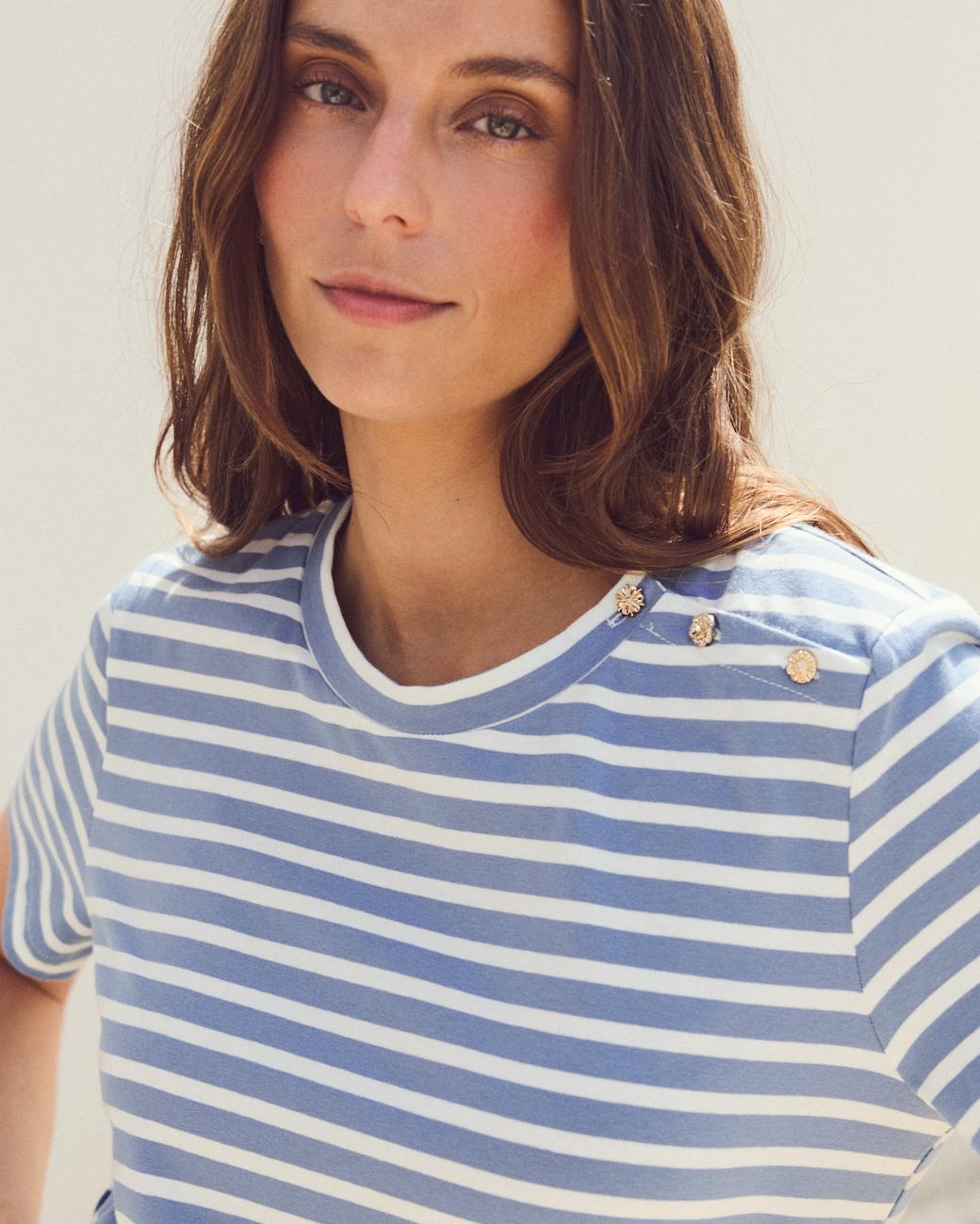 Gestreiftes T-Shirt Alicia
