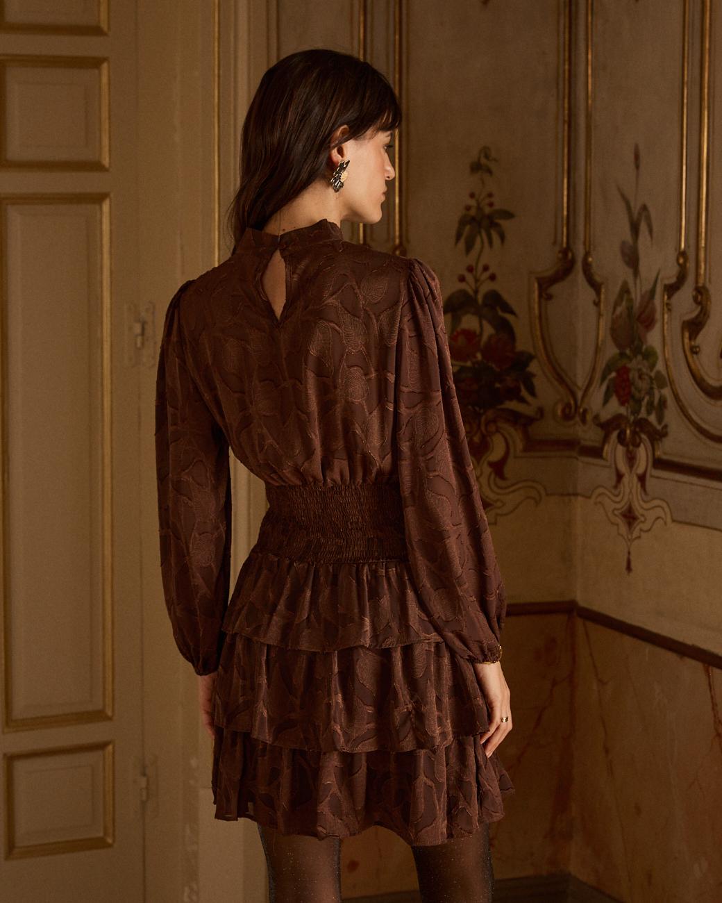 Kleid mit Stehkragen Marian