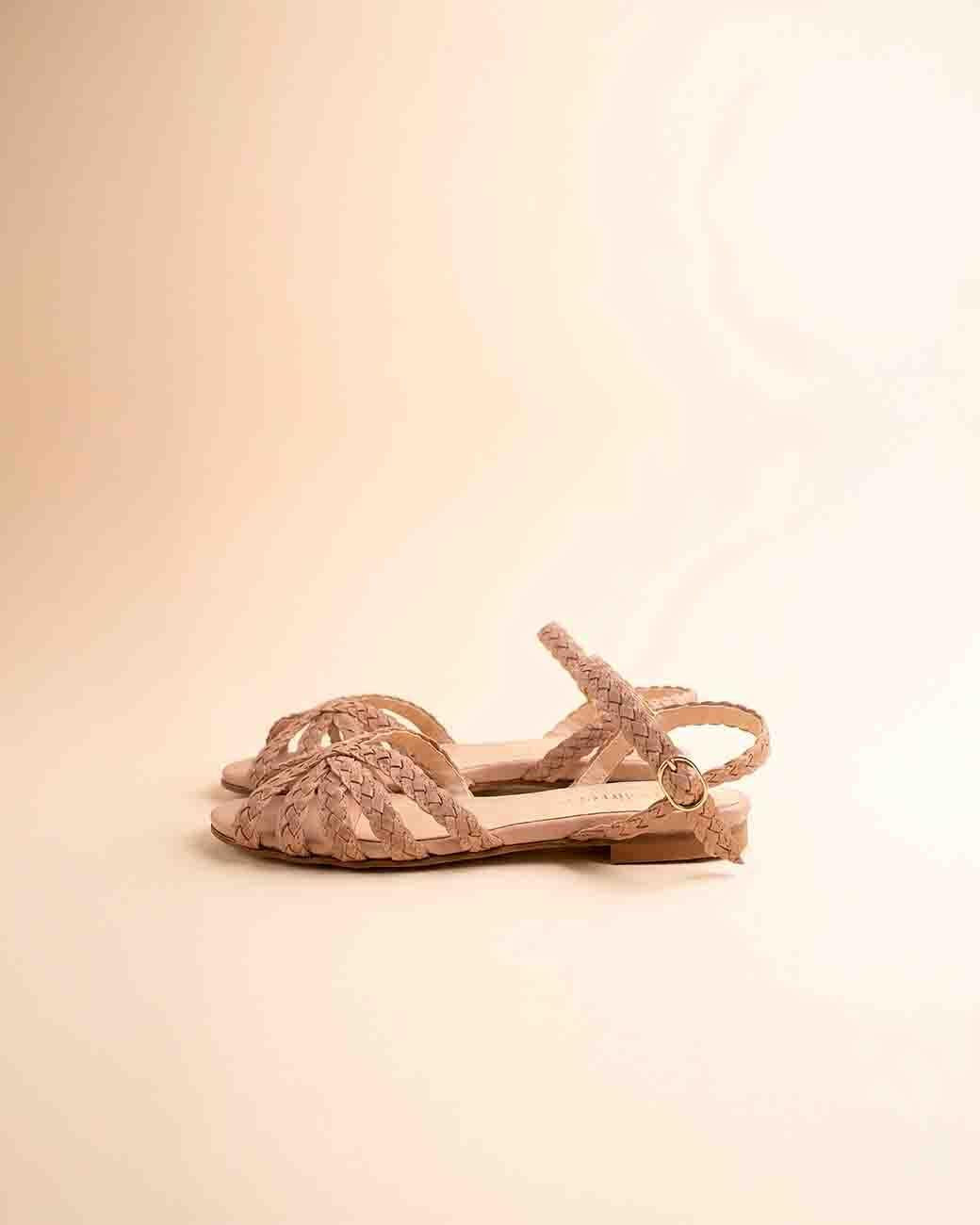 Geflochtene Sandale Andrea