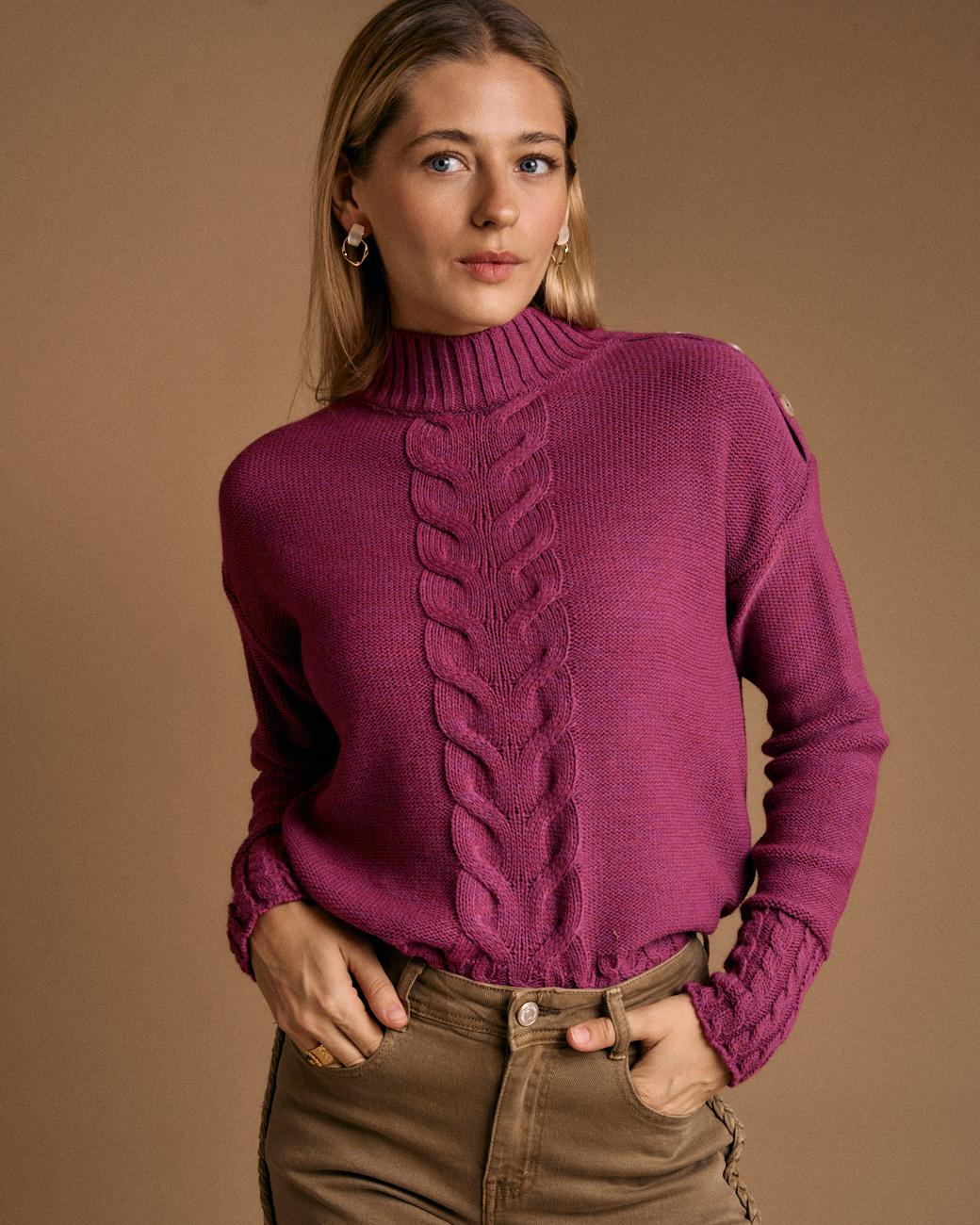 Pullover mit Rundhalsausschnitt Avenisse