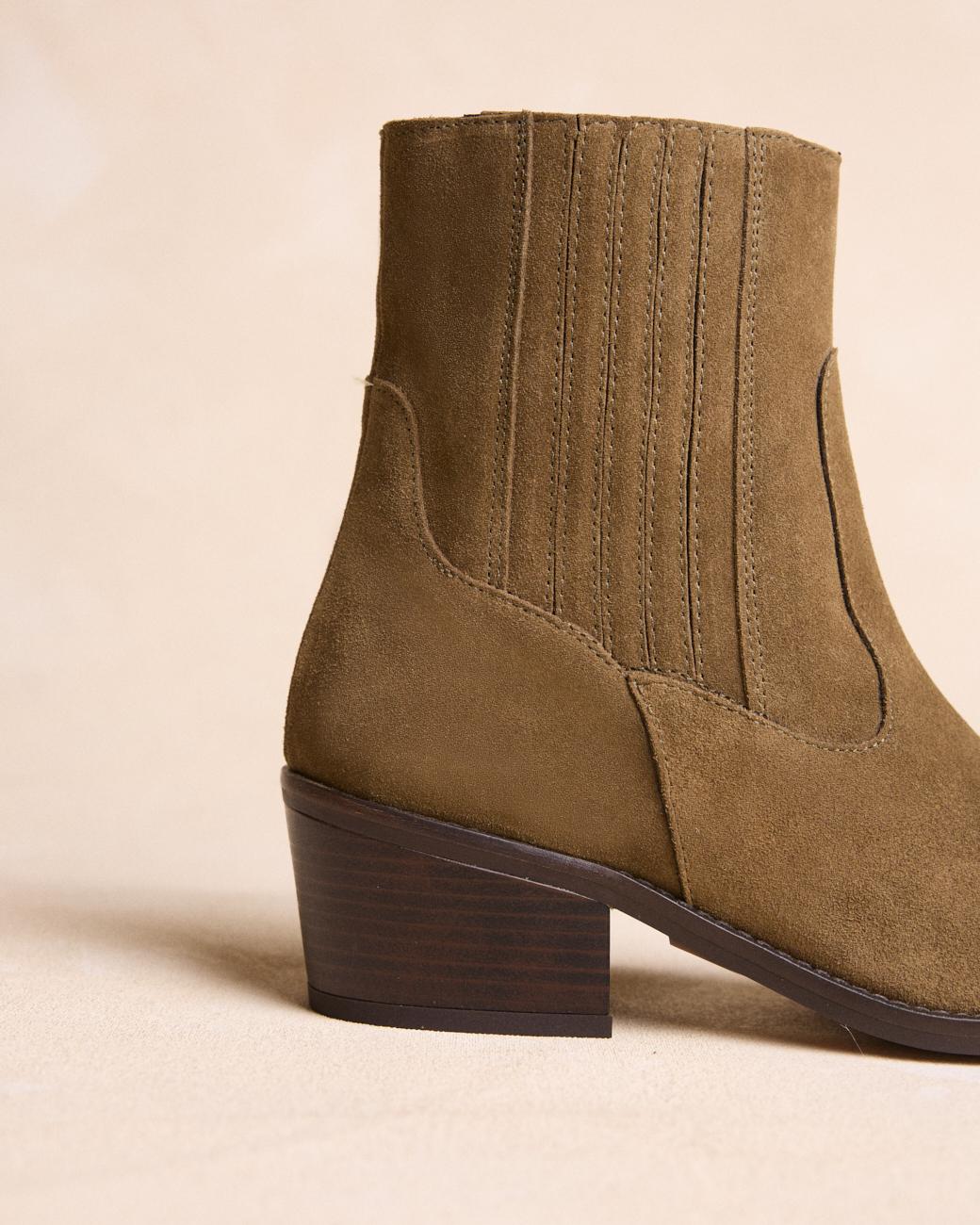 Chelsea Stiefeletten mit Absatz