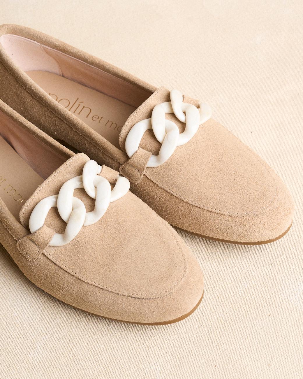Beige Mokassin Pilar