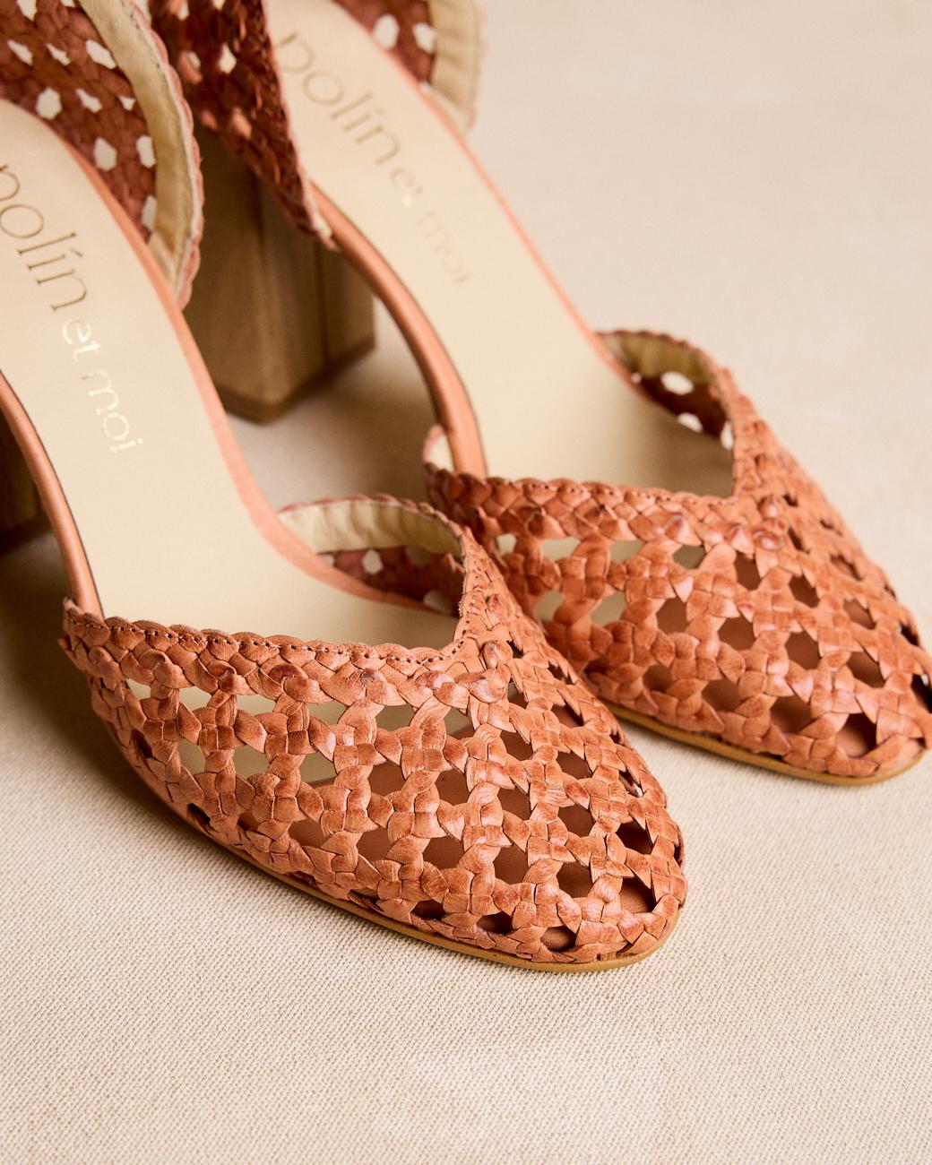 Geflochtener Schuh Calmia