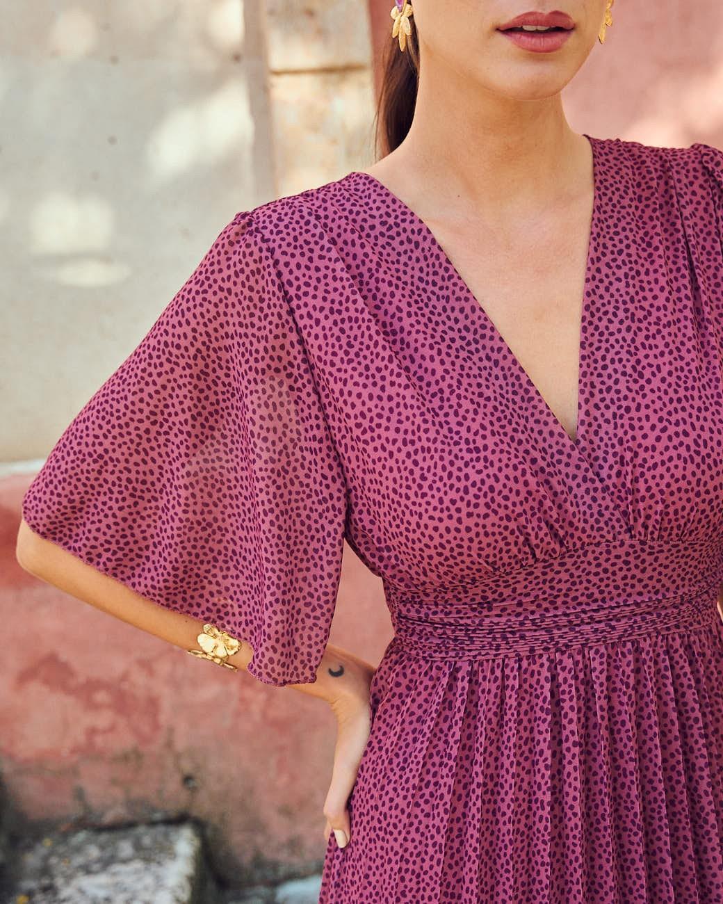 Parina langes Kleid