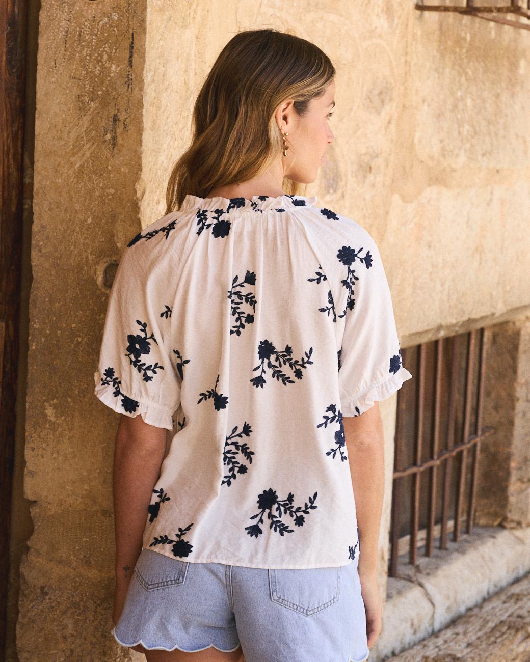 Hemd mit Blumenmuster Meredith