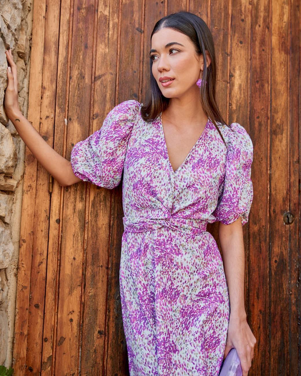 Kleid mit Knoten Mabel