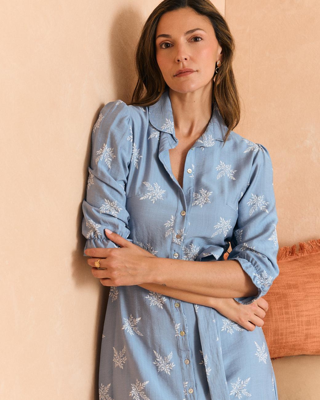 Himmelblaues Kleid Virgi