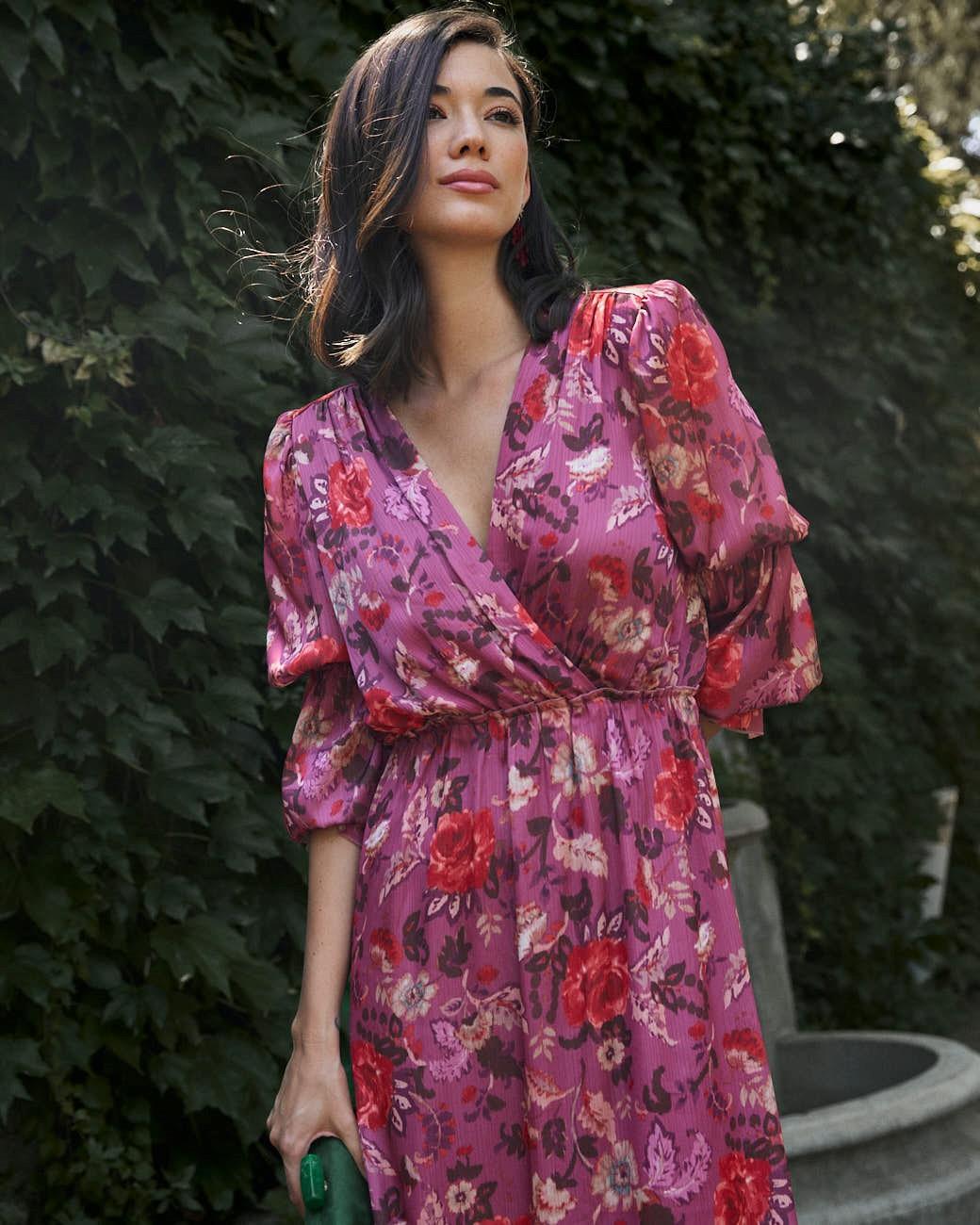 Kleid mit Blumenmuster Gerena