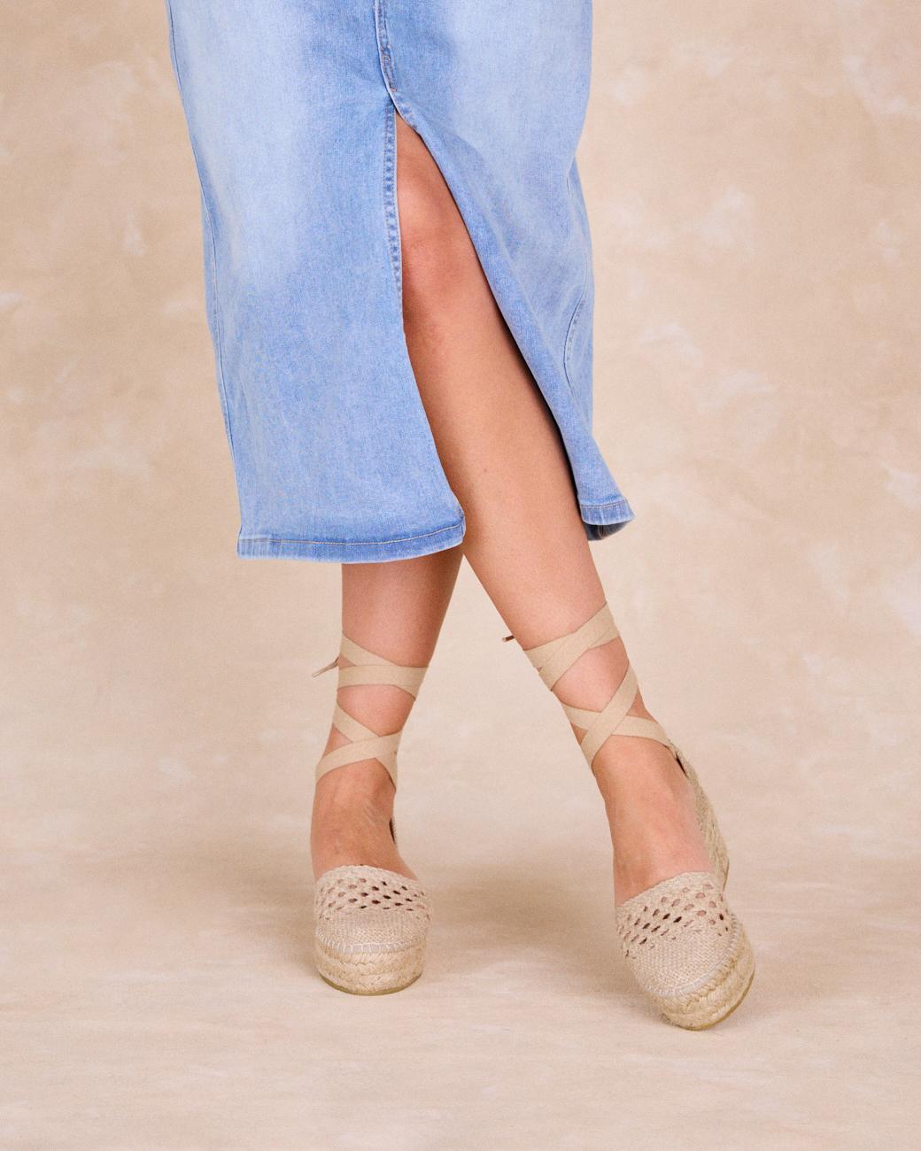 Elisabetta Keilabsatz Espadrilles