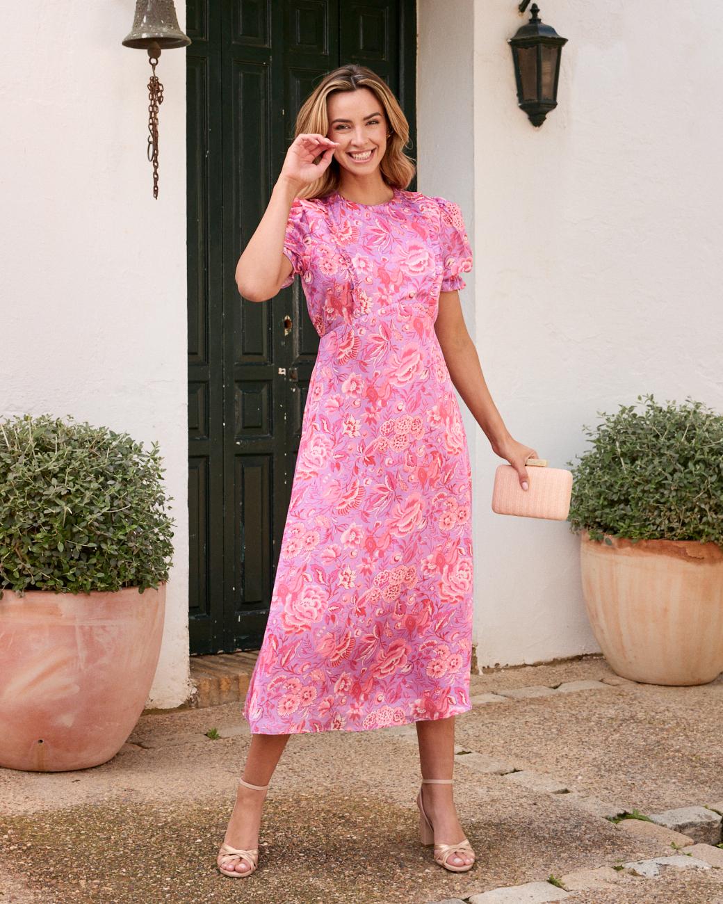 Kleid mit Ärmeln Fez