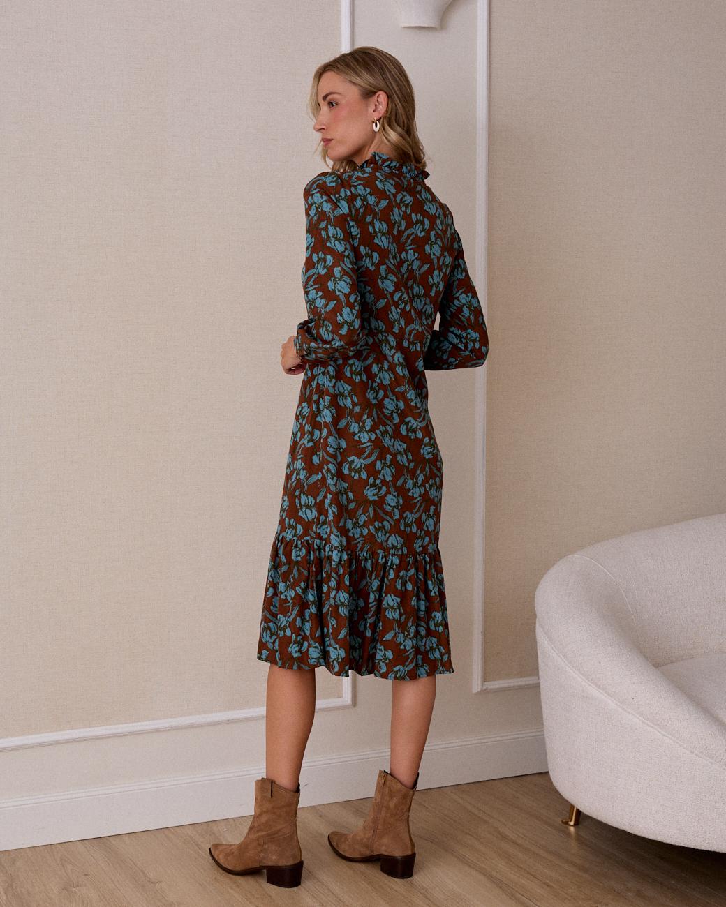 Zulea Kleid mit Volants