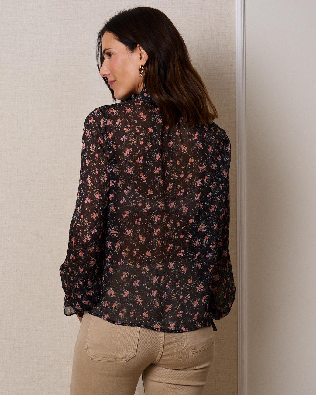 Hemd mit Blumenmuster Nina