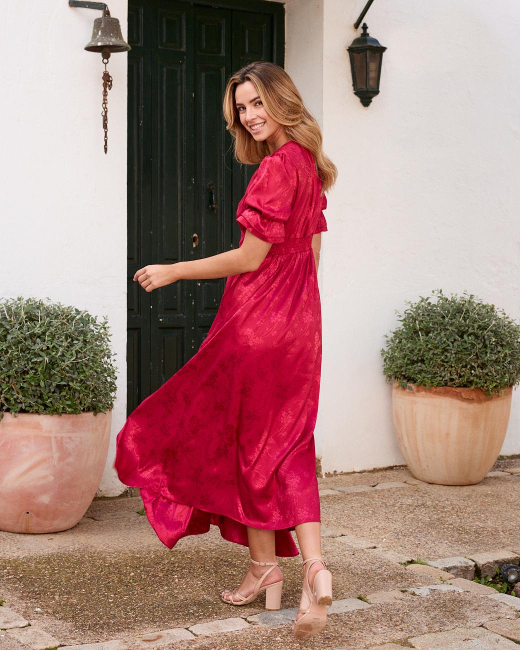 Kleid mit Ausschnitt Serena